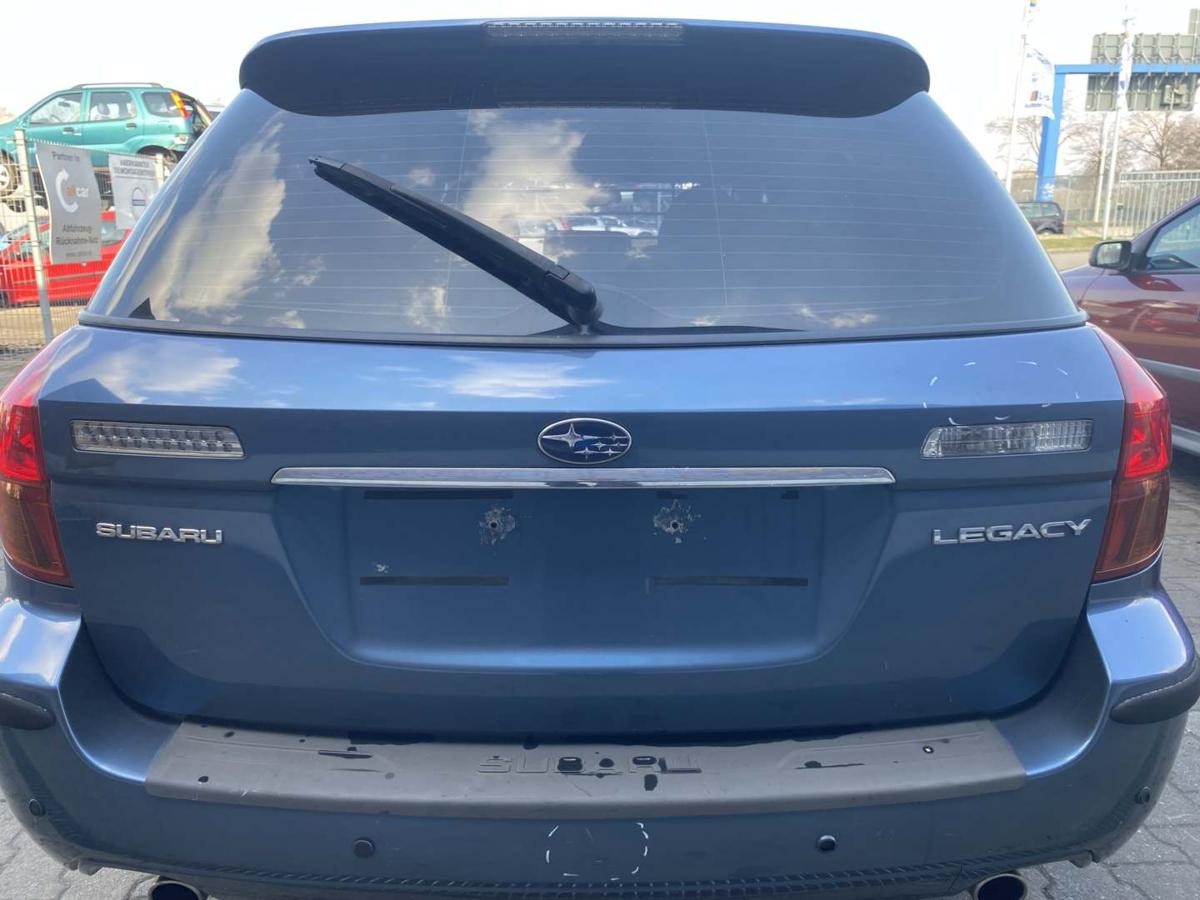 Subaru Legacy 4 original Heckklappe mit Heckscheibe 33A Atlantic Blue Kombi Bj.2005